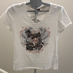 Harley-Davidson White Tee Collectable Ft. Walton Beach, FL